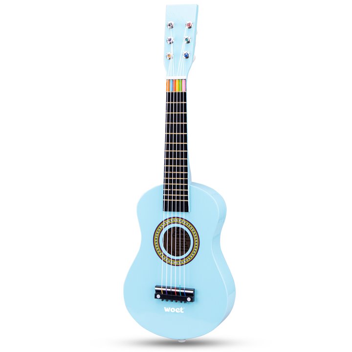 Speelgoed gitaar - blauw